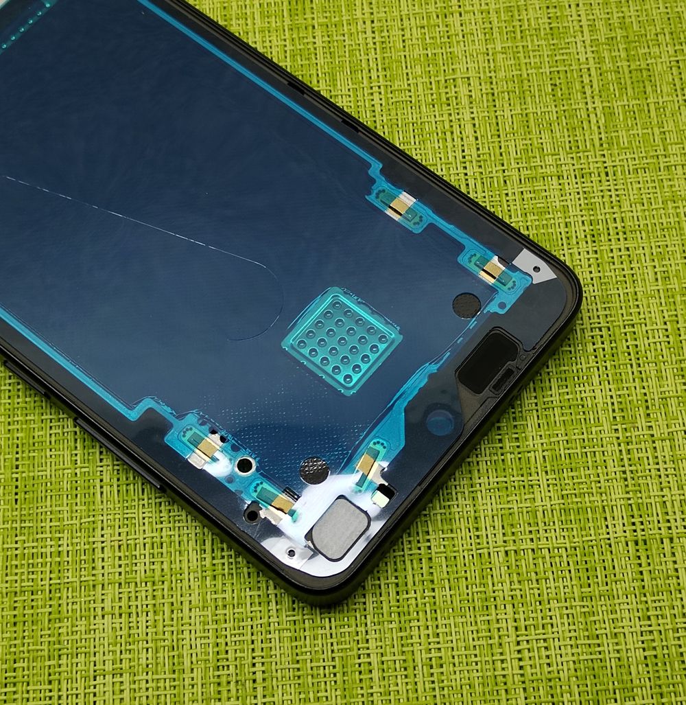 Poco X7 Pro (2412DPC0AG) - рамка дисплея + Проклейка дисплея + шлейф кнопок + кнопки громкости и включения (корпус) (ORIG)