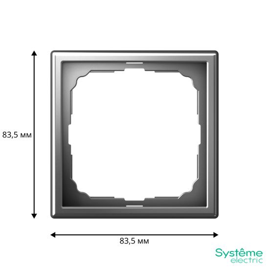 Рамка 1-м ArtGallery сталь SE GAL000901