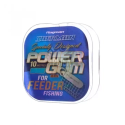 Фидергам Flagman Feeder Power Gum Sherman Pro 10м 0.6мм прозрачный