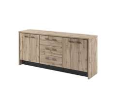 Тумба с двумя дверями и 3 ящиками 2200х520х970 T-13-01