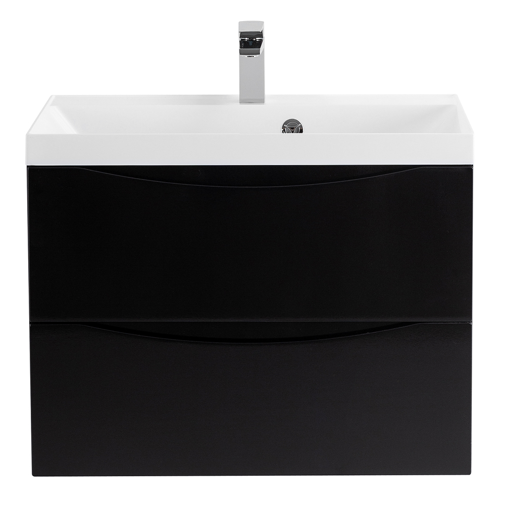 Тумба подвесная с раковиной BelBagno MARINO-700-2C-SO-NL-P