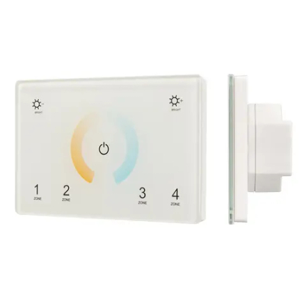 Панель Sens SMART-P81-MIX White (230V, 4 зоны, 2.4G) (Arlight, IP20 Пластик, 5 лет) 028400
