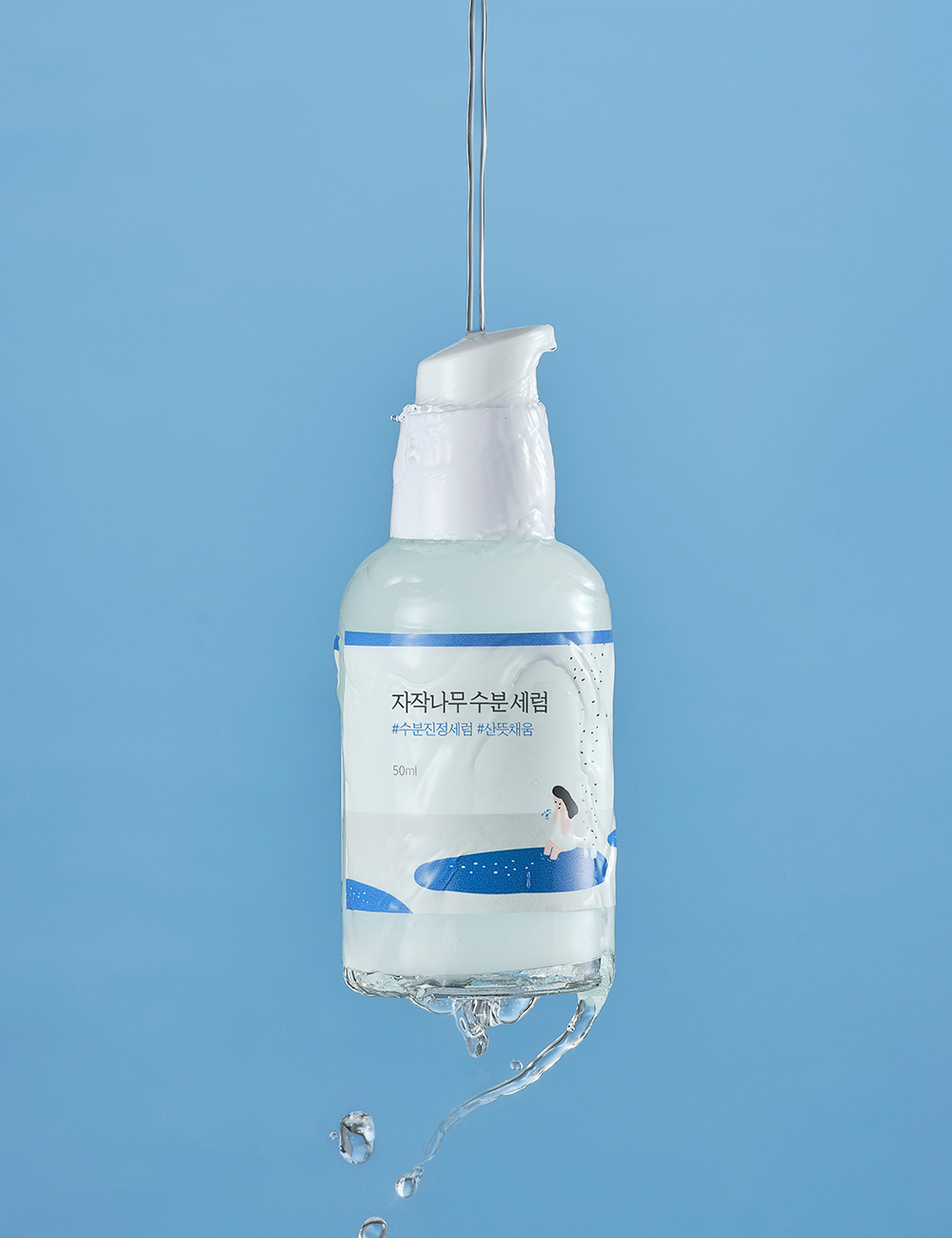 Round Lab Birch Juice Moisturizing Serum увлажняющая сыворотка с берёзовым соком