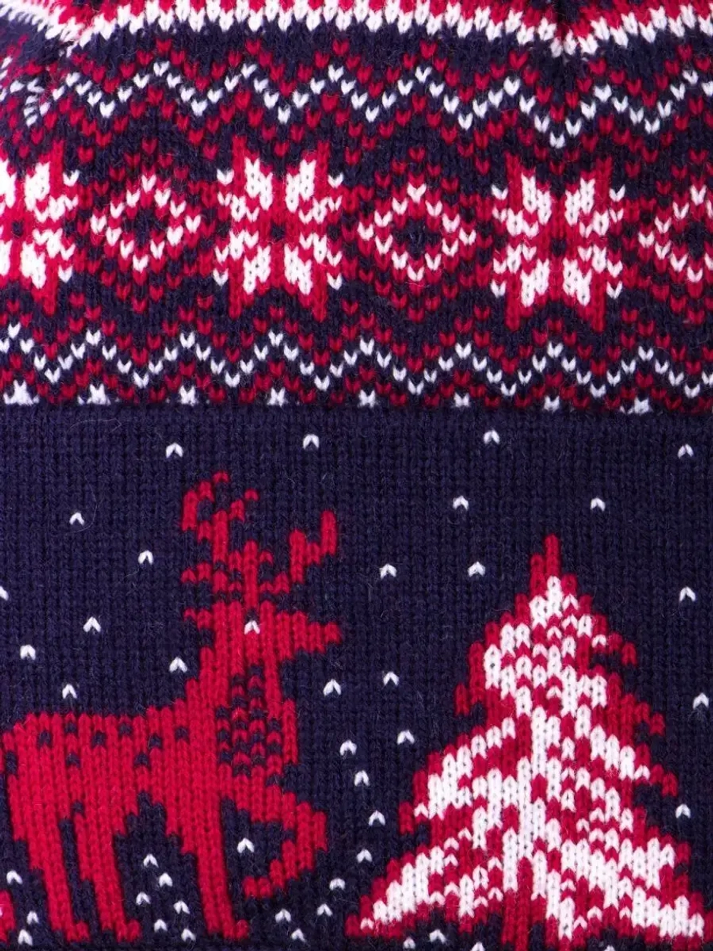 Шапка зимняя вязаная детская