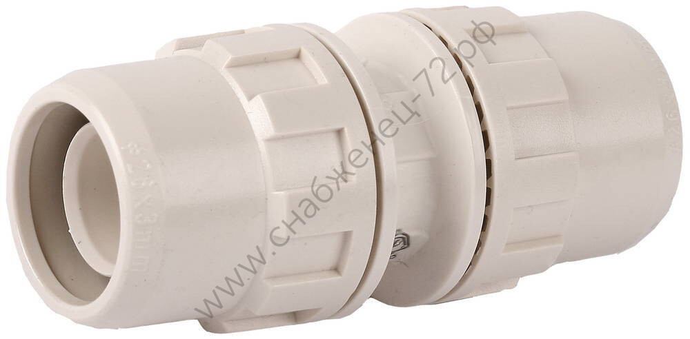 ЗУБР ШиреФит, штуцер с гайкой - штуцер с гайкой 16 мм , Соединитель (51490-16)