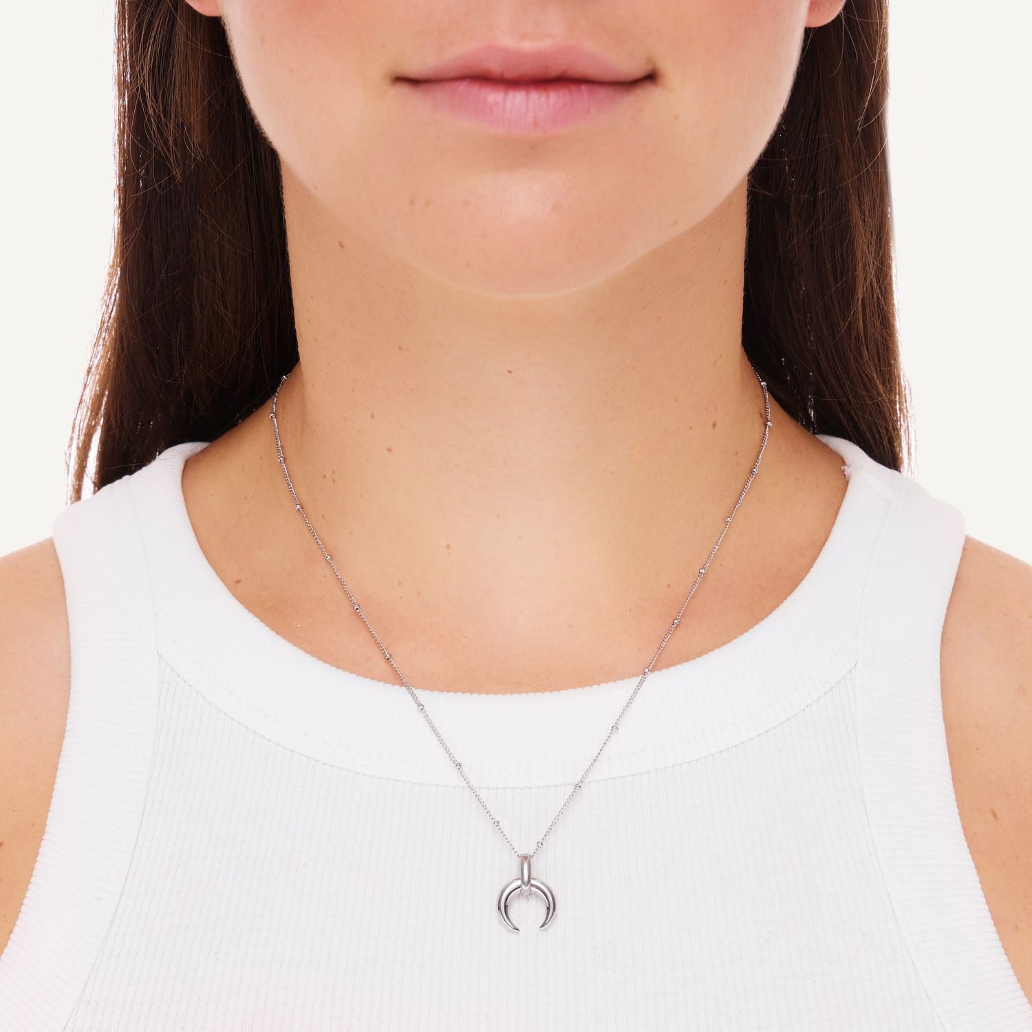 Колье Midnight Necklace - Silver