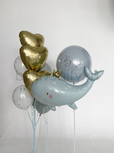Набор шаров "Королевский кит в небесах" дизайн №2