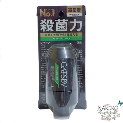 Дезодорант-антиперспирант роликовый для мужчин MANDOM Gatsby Deodorant Roll-on Aquatic Citrus с аква-цитрусовым ароматом, 60 мл.