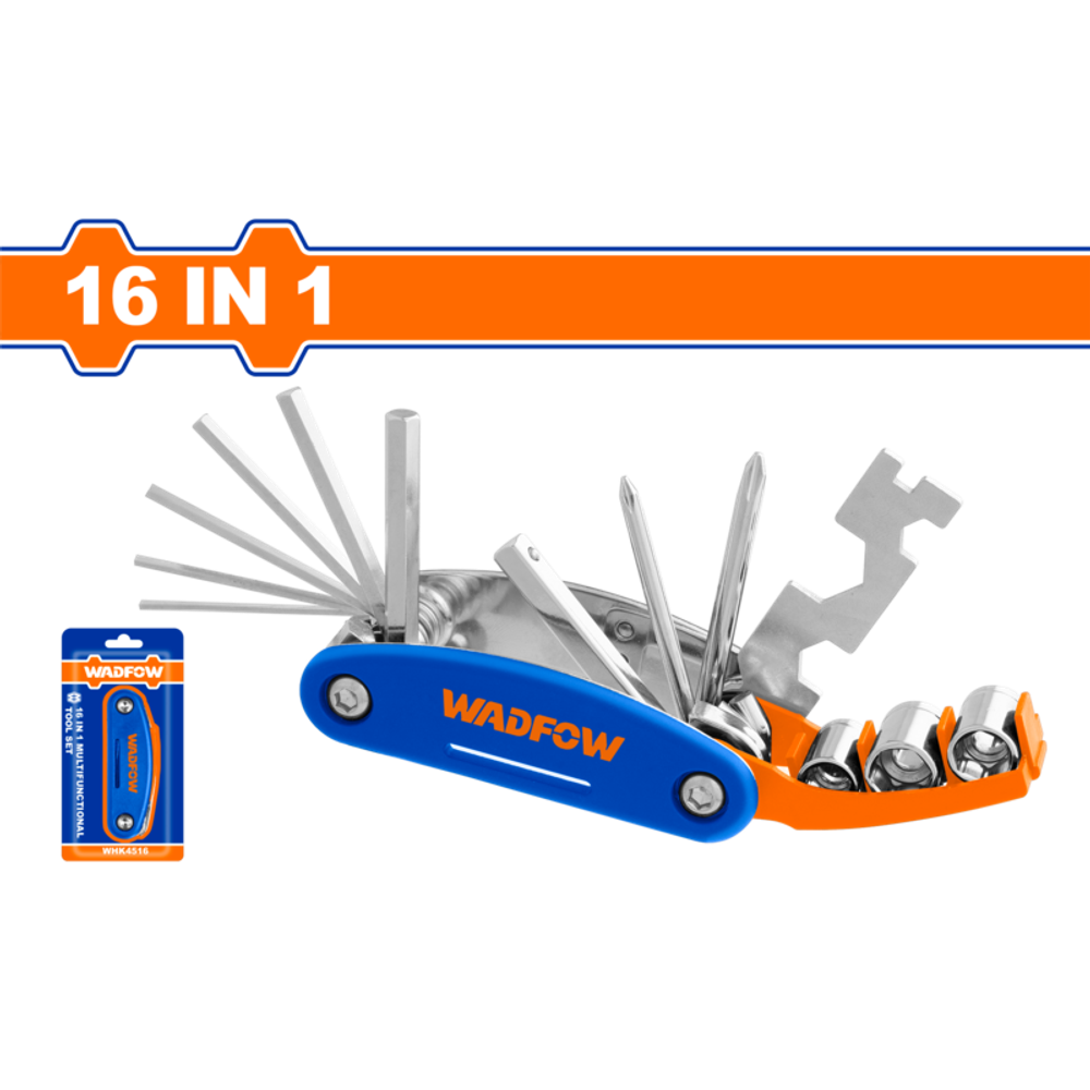 Мультитул 16 в 1 (12/48) WADFOW WHK4516