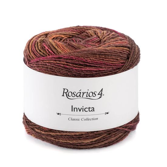 Пряжа ROSARIOS 4 Invicta (51% шерсть, 49% акрил)