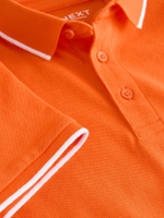 Поло для мальчика Next AG3-397, Ярко-оранжевый