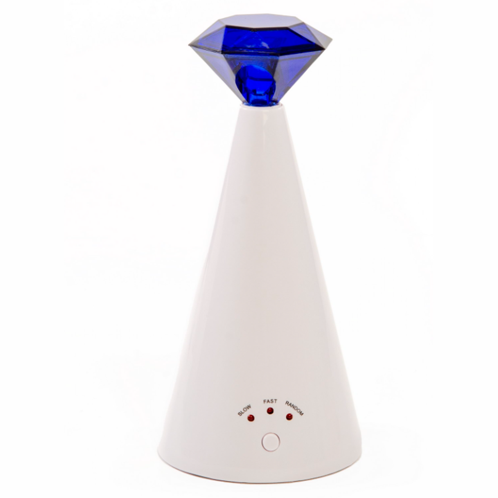 Skyrus игрушка для кошек интерактивная с лазером "laser toy", белая + батарейки