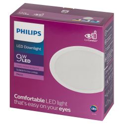 Светильник светодиодный встраиваемый Philips MESON 9Вт 6500K 220-240В 105