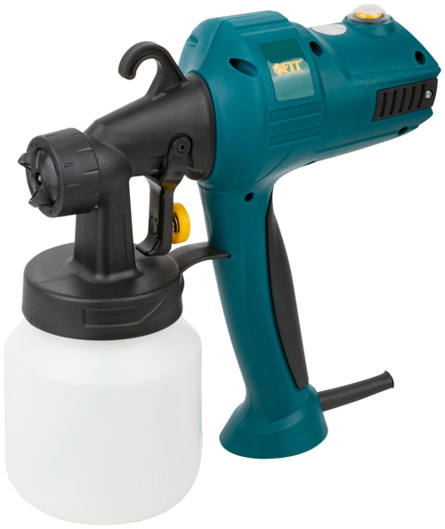 Распылитель электрический 400 Вт, 2,7 мм, 800 мл, 40 DIN/сек, 650 мл/мин, HVLP, коробка 80987