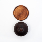 Масленка из дерева Сибирский Кедр для сливочного масла. MS5