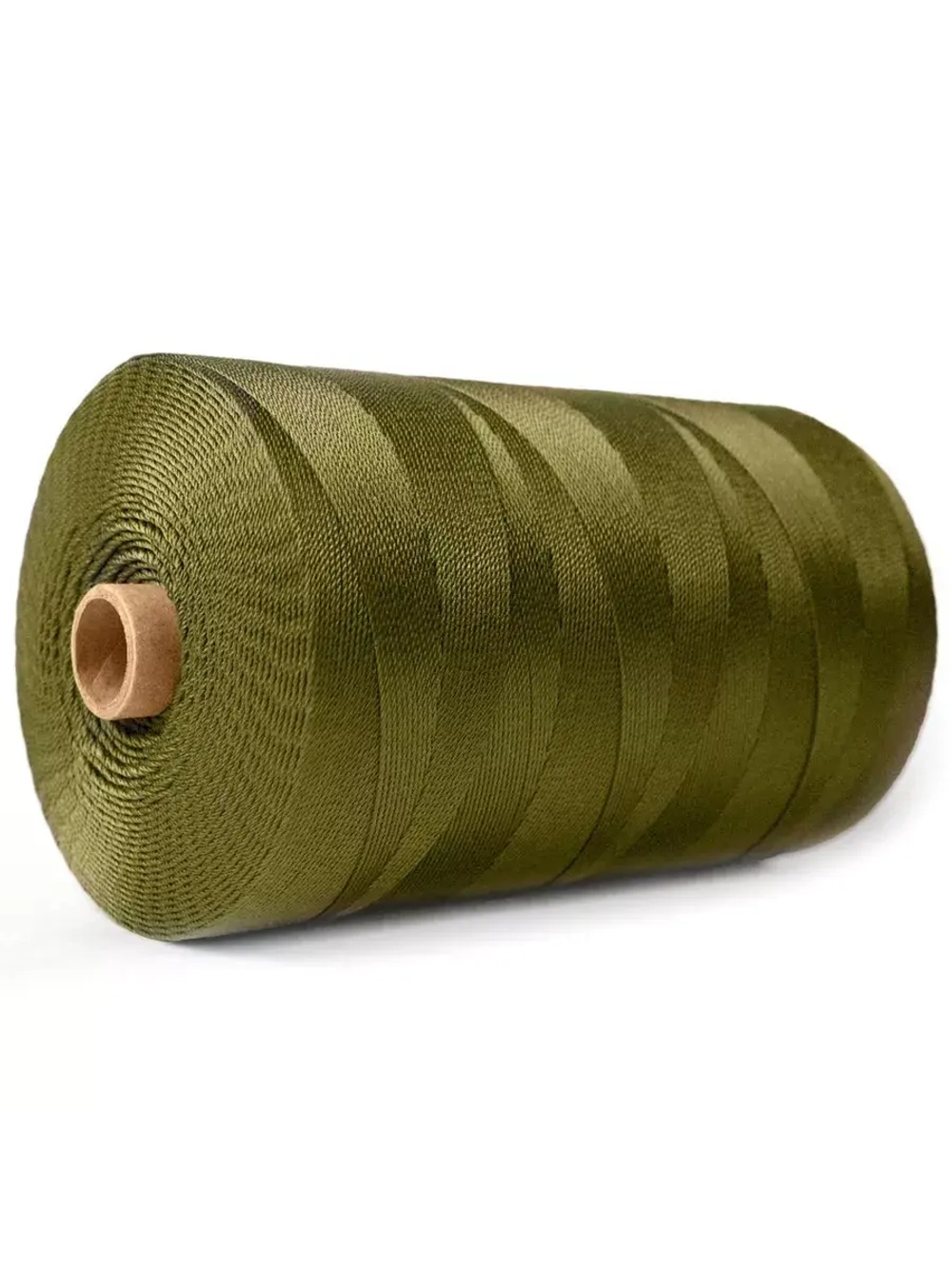 Нитки капроновые Петроканат Extra 800 гр, 93,5tex*4 (1,00 мм), оливковый, 1850м