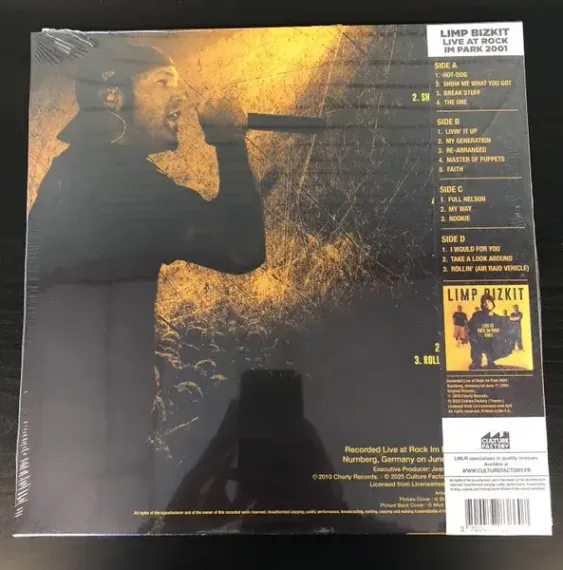 Limp Bizkit – Live At Rock Im Park 2001 - 2LP