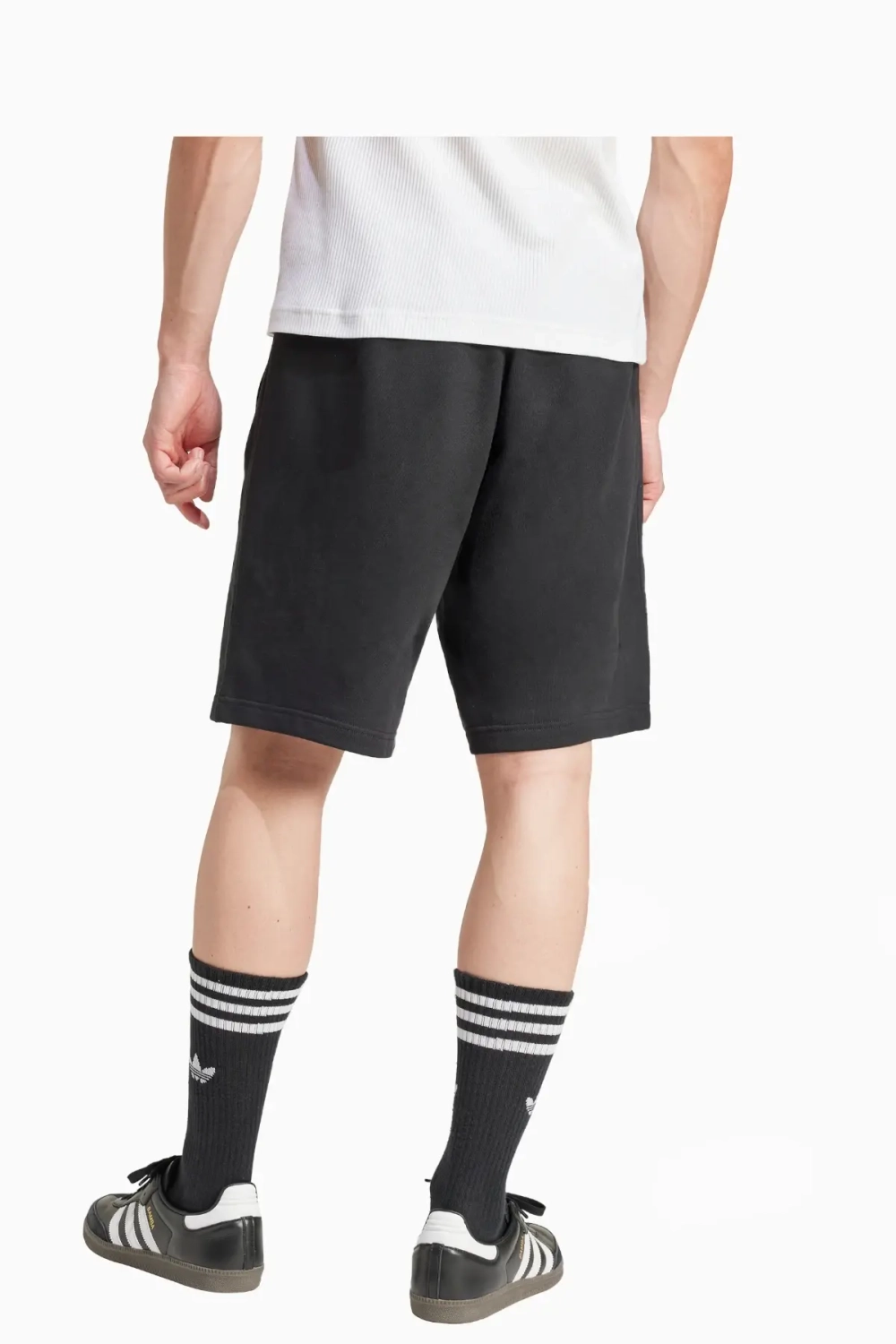 Шорты adidas Essentials Trefoil - черный