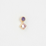Mercury medal grisant tops with natural stone