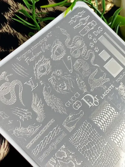 Пластина для стемпинга Enigmanic Stamping Fashion Vibe