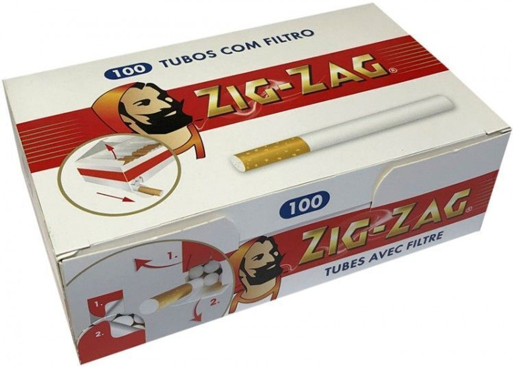 Гильзы для сигарет "Zig Zag" KS 100шт