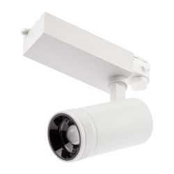 Трековый светильник трехфазный ЭРА STR-30-99-40K-W30 светодиодный 30Вт регулируемый луч 4000K белый