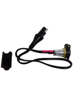 О18 - Разъем DIN врезной 12В, 0,5м с крышкой