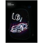 Ранец Berlingo Expert Max Neon car 37х28х16см, 2 отд., с анатомической спинкой