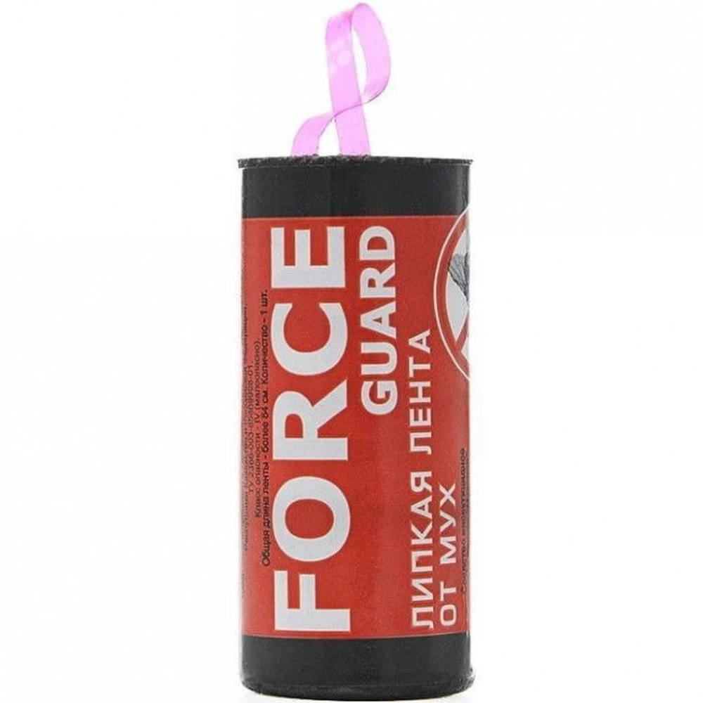 Лента липкая от мух Force guard красная