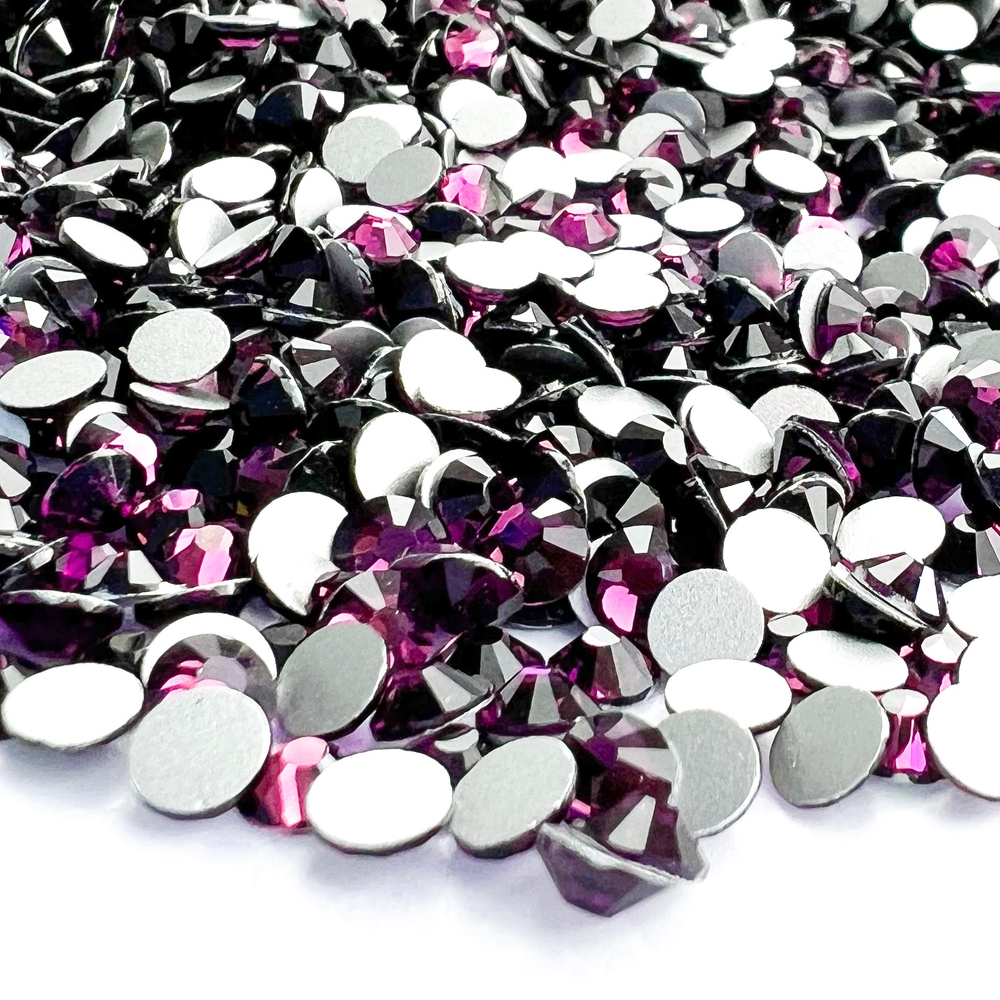 Стразы CR Amethyst SS16 холодной фиксации
