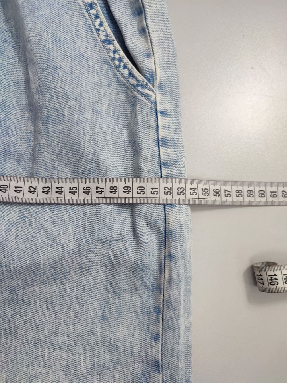 Бриджи джинсовые 44 размер