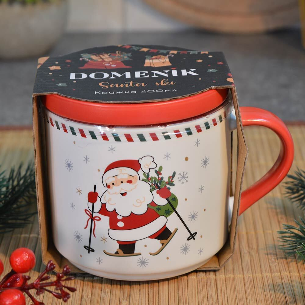 Кружка 400мл SANTA SKI