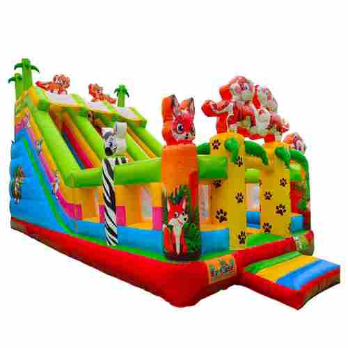 Коммерческий надувной батут «Тигриная страна 4», 8*4*5 м