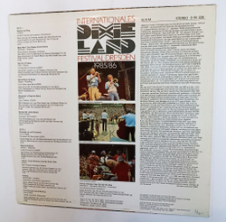 Винтажная виниловая пластинка LP Сборник Internationales Dixieland Festival Dresden 85 86 (ГДР 1986)