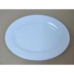Блюдо овальное 20*14 см белое фарфор P.L. Proff Cuisine [10]