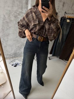 Брюки джинсовые женские арт.: 2267 синие