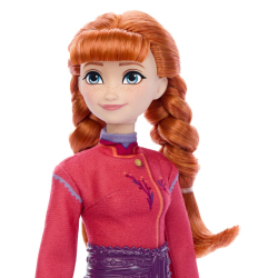 Disney Frozen - Принцесса Анна с волком Айсбергом кукла + аксессуары JFG17