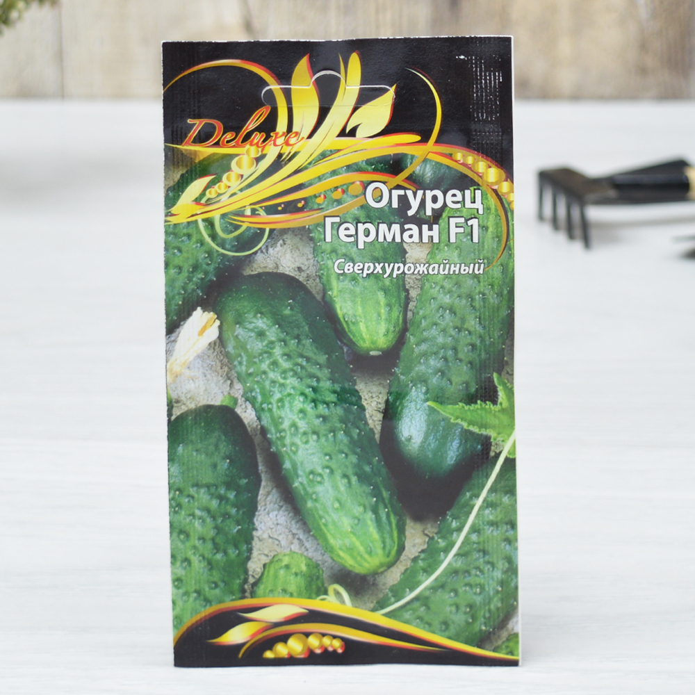 ОГУРЕЦ Герман F1 (7шт) раннеспелый DeLuxe Цв.пак. (10шт)