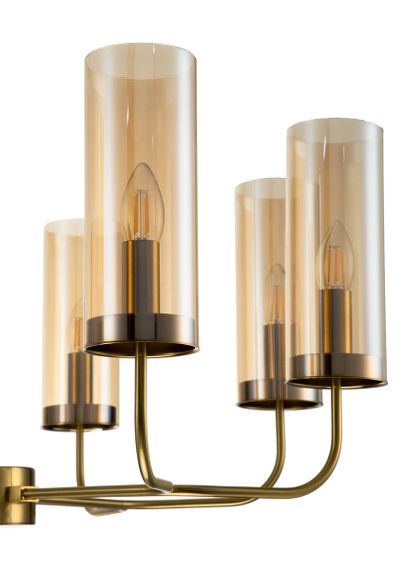 Подвесная люстра Indigo Balletto 13014/8R Brass V000253