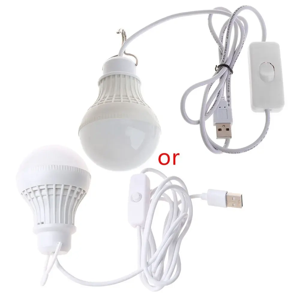 USB лампа-включатель 5 Вт - холодный белый