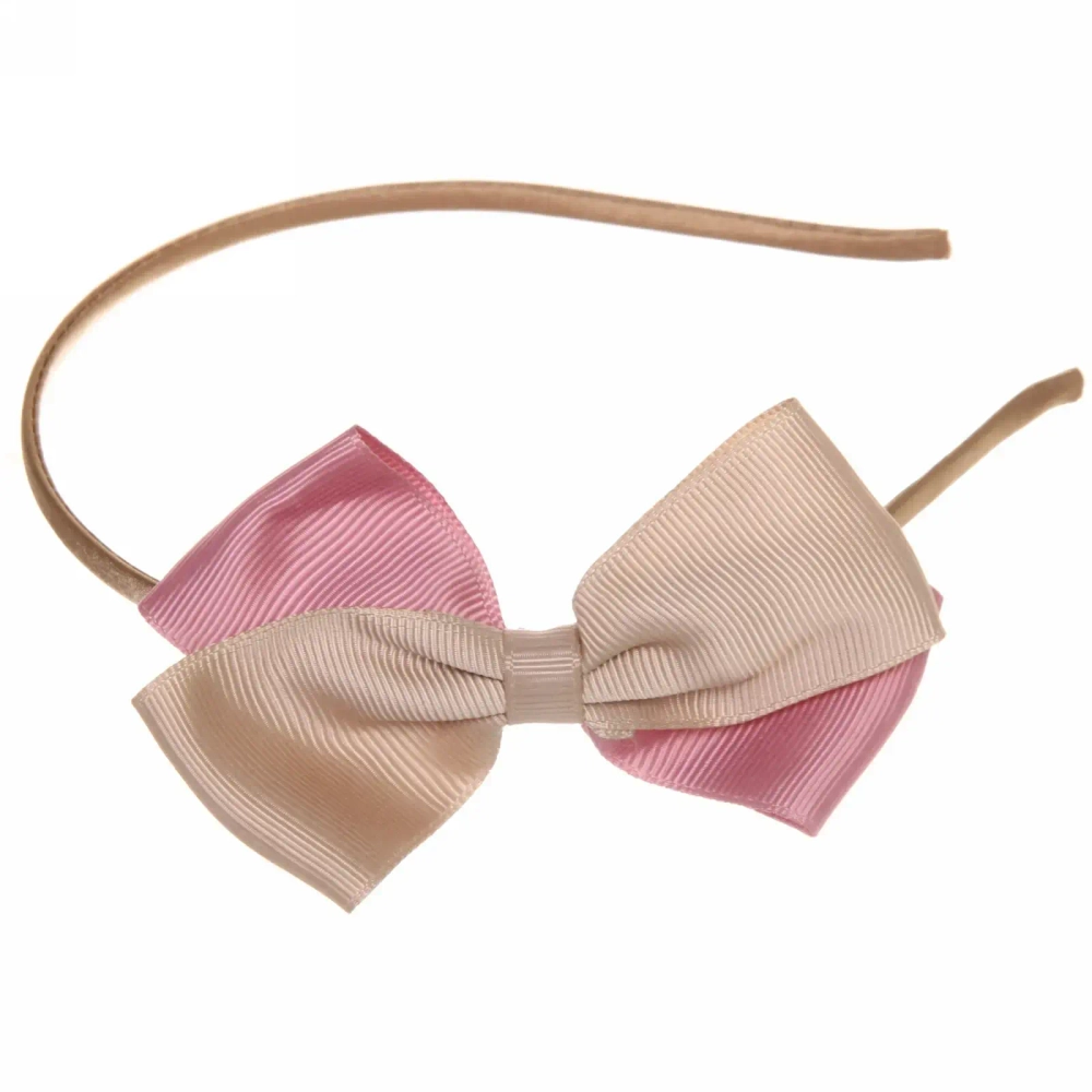 Ободок для волос детский на блистере «Rapunzel», двухцветный, микс 6 цветов, 0,5см минивложение 12 шт