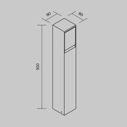 Уличная розетка Outdoor O460FL-GF01SC