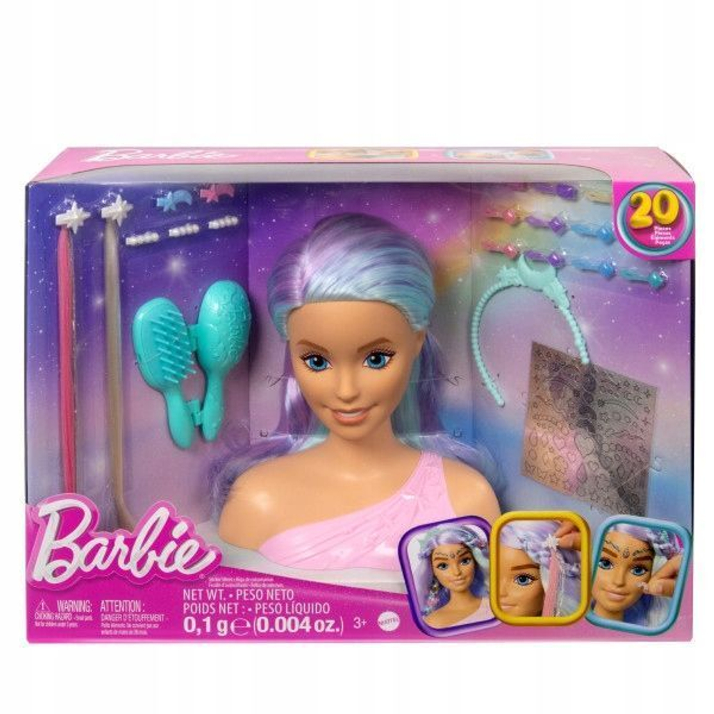 Кукла Barbie Набор для создания причесок BDB19