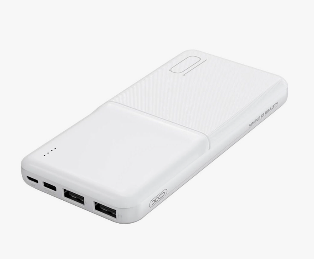 Портативный акк. Powerbank XO PR251 10000mAh 10.5W (Белый)