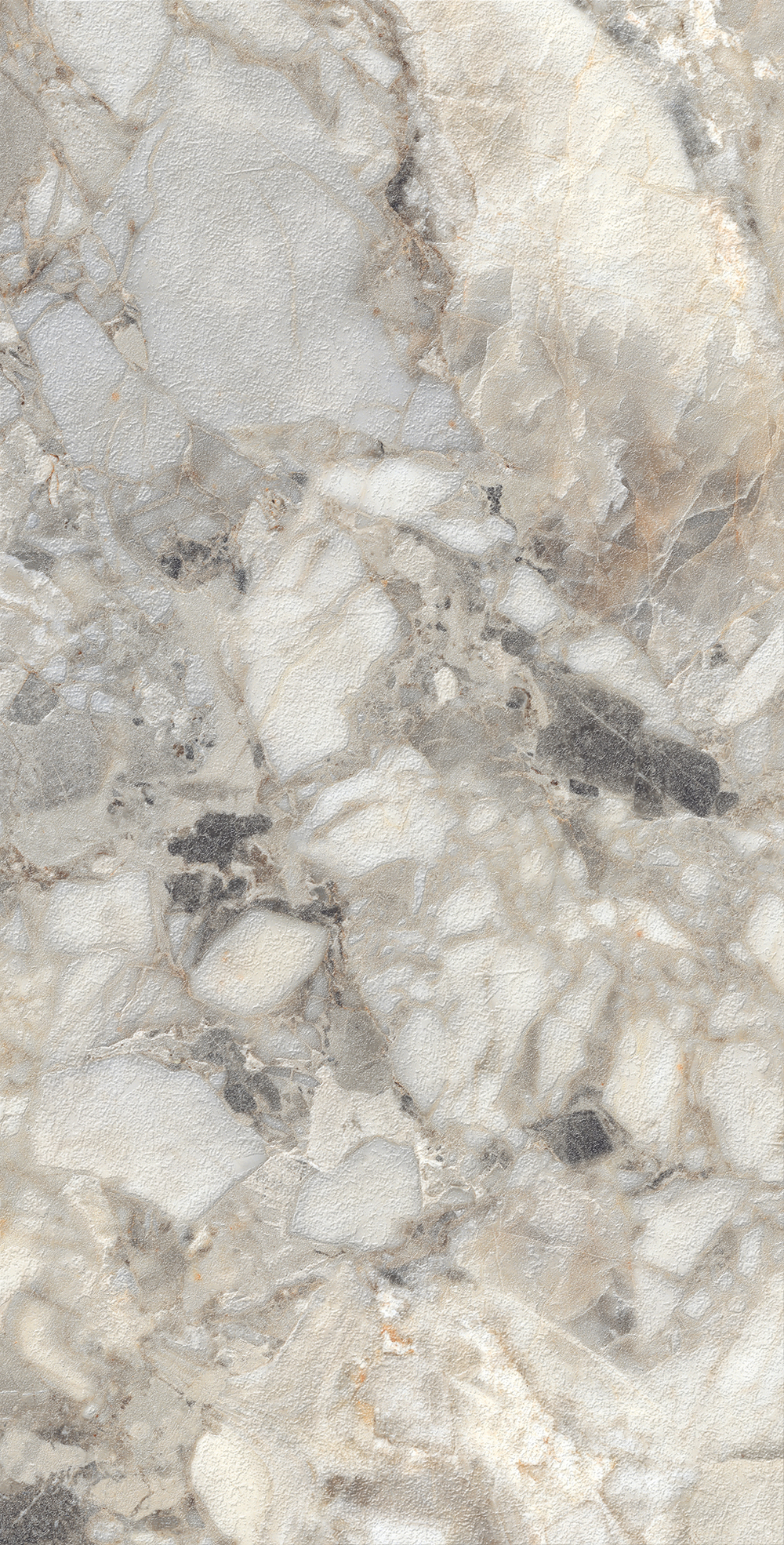 Керамогранит, Creanza, ARAGONITE WHITE, 1200x600 мм, матовая с 3D-глазурью