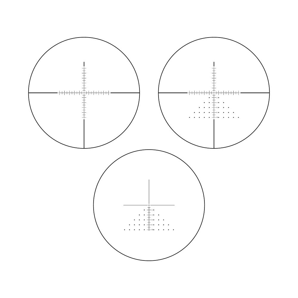 Прицел оптический Veber MultiDOT 6-24X50 OLED