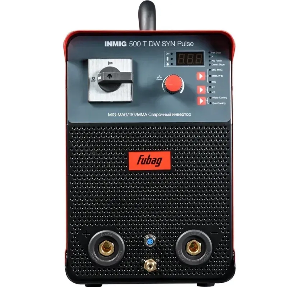 FUBAG INMIG 500T DW SYN PULSE сварочный полуавтомат инверторный с подающим механизмом DRIVE INMIG DW SYN PULSEБО и горелкой FB 550W 31443.5