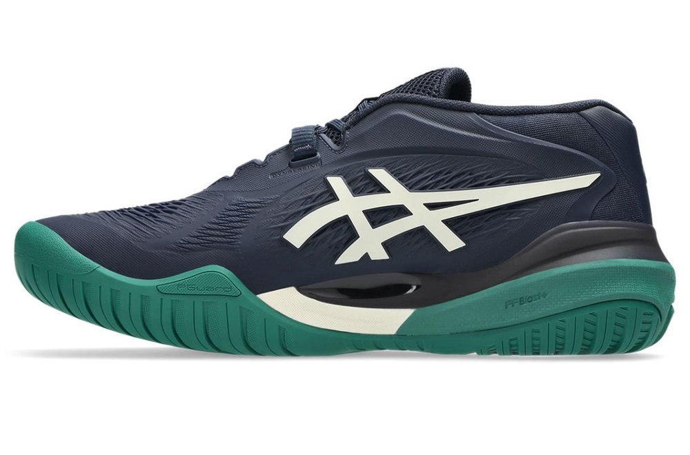 Мужские кроссовки теннисные Asics Gel-Resolution X - полночь/кремовый