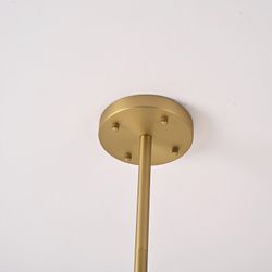 Люстра на штанге Imperiumloft Jorgenson White/Dark wood STAVRA01