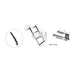 Трап телескопический, 3 ступени